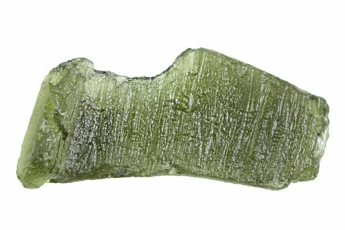 Green Moldavite Tektite ( g) - Czech Republic #359416